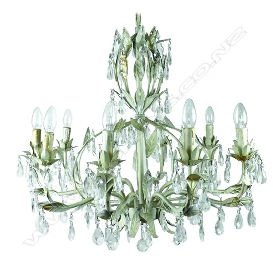 A French style country chandelier