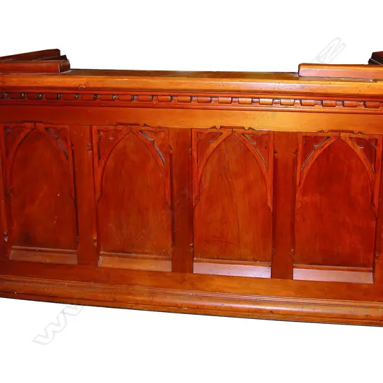 A N.Z. colonial kauri church pulpit
