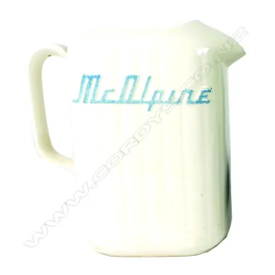 A vintage Crown Lynn McAlpine fridge jug