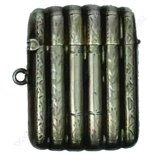 SILVER VESTA CASE AS MINI CIGAR BOX
