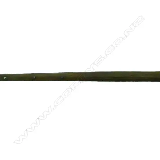 An early 18thC silver punch ladle