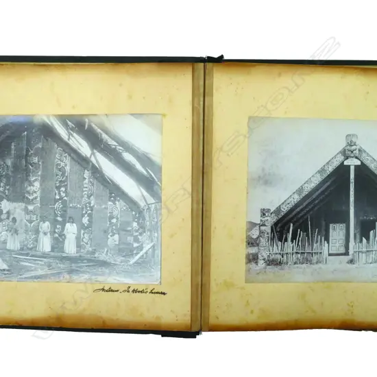 A good N.Z. colonial Maori subject photo album