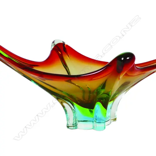 A Murano glass centrepiece