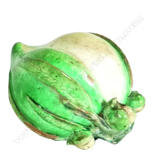 An early Qing dynasty ceramic altar fruit