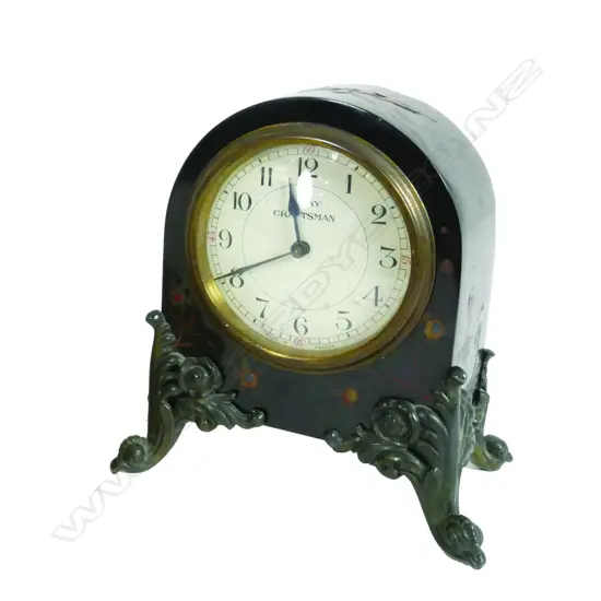 A small French mantel clock