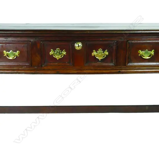 A Georgian dresser base
