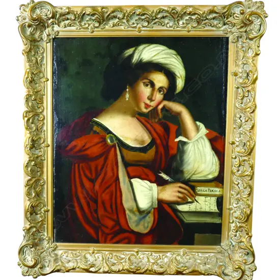After Il Guercino 'Sibilla Persica' (The Persian Sybil from the work in the Capitoline Museum in Rome)