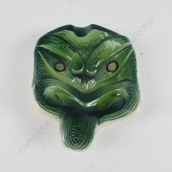 Titian Studio Maori mask ashtray