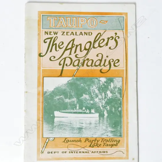 A Dept. of Internal Affairs booklet - New Zealand