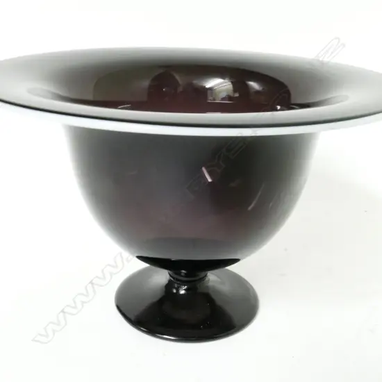 A Garry Nash pedestal footed bowl