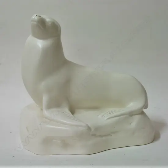 A Wedgwood sculpture of a 'Sea Lion'