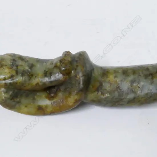 A Chinese jade archaic ritualistic dagger