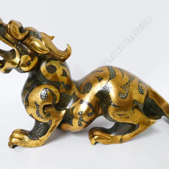 A Chinese jade kilin