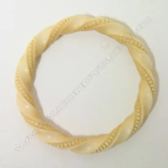 An old ivory bangle