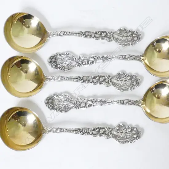 5 US. SILVER  SPOONS (APHRODITE TERMINAL)