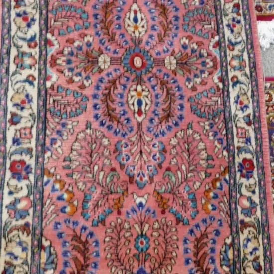 A fine Hamadan Lilian Persian wool on cotton rug