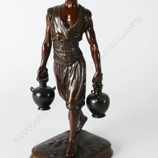 A bronze figure by Jean Didier Debut (French 1824-1893)