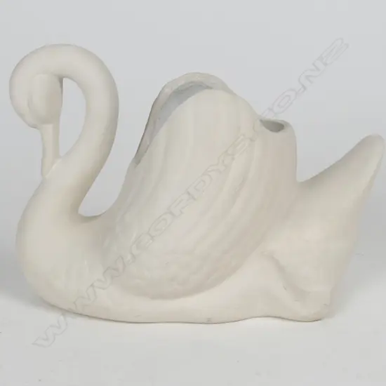 Crown Lynn medium size swan vase