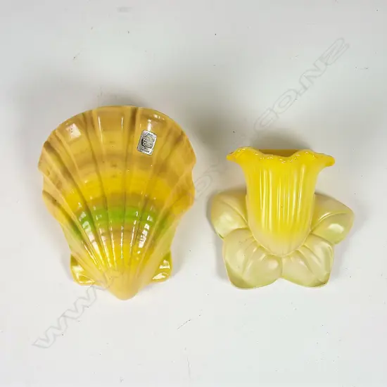 Two Royal Oak wall pockets