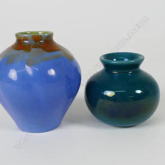 Two O.C. Stephens pottery pieces