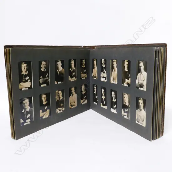 CIG CARD ALBUM INCLUDING 50 ALL BLACK CARDS