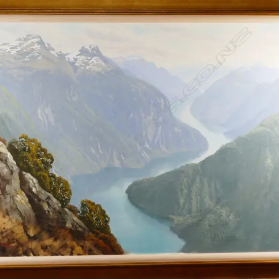 Jonathan R. White 'Broughton Arm - Breaksea Sound Fiordland'