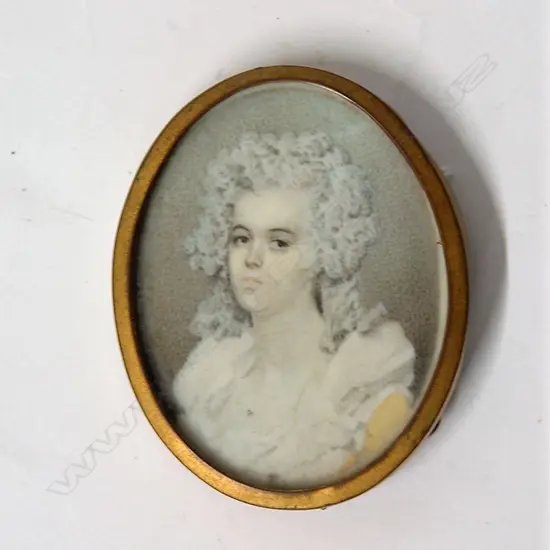 19THC PORTRAIT MINIATURE