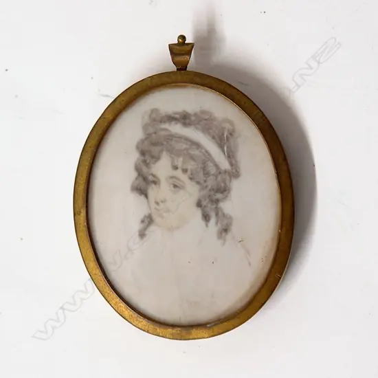 19THC PORTRAIT MINIATURE