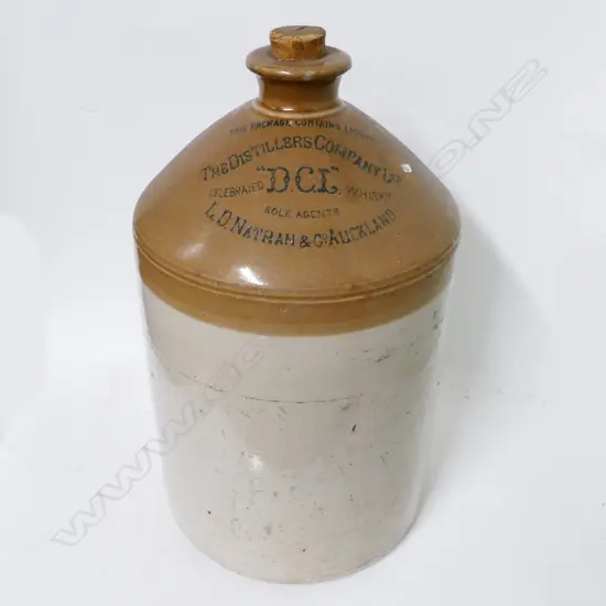 A Scottish two-gallon stoneware keg
