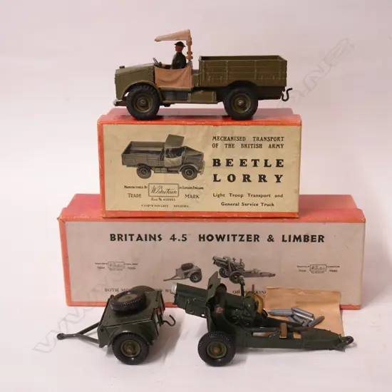 Two vintage Britains boxed toys