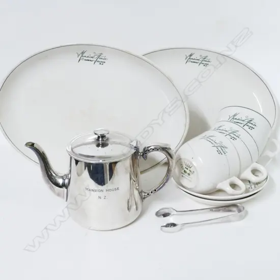 A selection of items from Mansion House