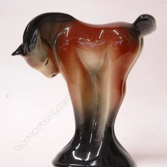 A Crown Lynn stylised standing horse