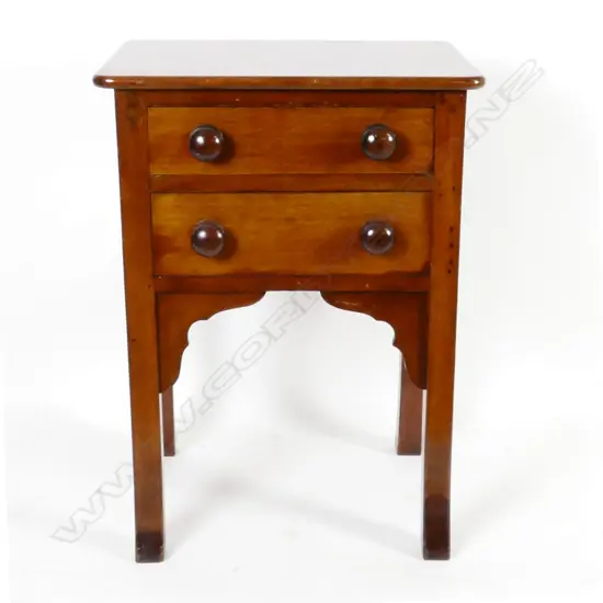 An Edwardian mahogany side cabinet