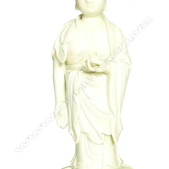 A blanc de chine figure of buddha
